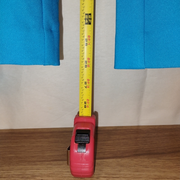 Rachel Zoe Women's Vibrant Blue Straight Leg Pull On Pants SZ 8 - Picture 3 of 4